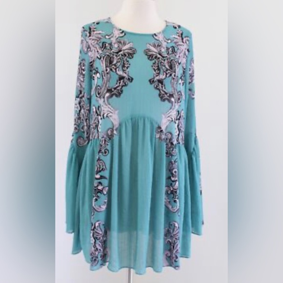 Free People Slip dress/Tunic top. NWT - Picture 2 of 7